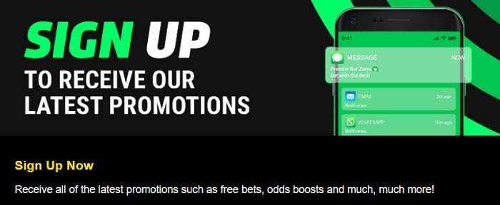 Premier Bet Zone Sign Up