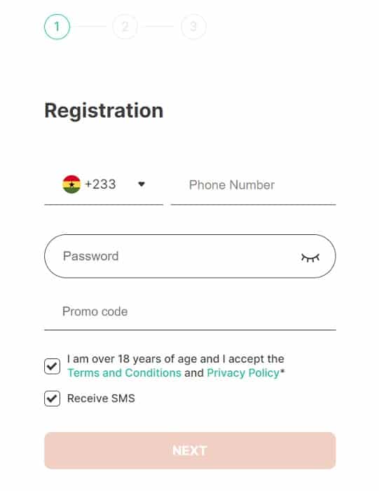 Website Registration