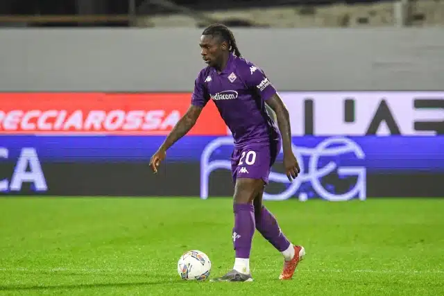 Moise Kean (Fiorentina) during ACF Fiorentina vs AS Roma