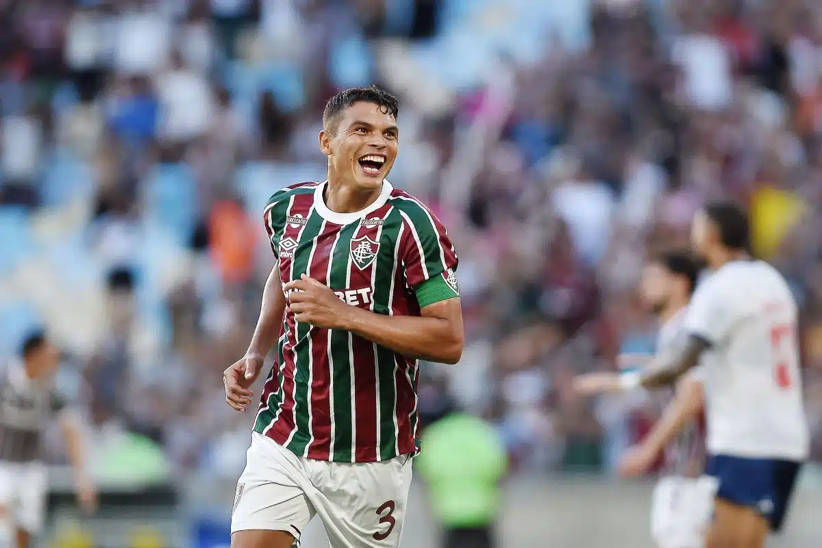 Rio de Janeiro, Brazil, December 7, 2025. Thiago Silva of Fluminense, during a match against Bahia, for the Brazilian Championship
